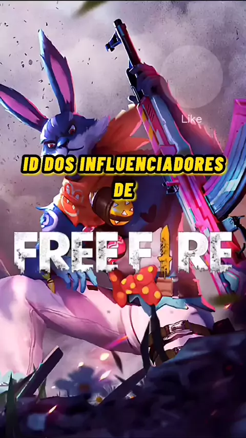 Confira os IDs de influenciadores e profissionais do Free Fire