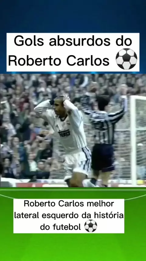 O jogador com o chute mais forte do mundo #futebol #robertocarlos